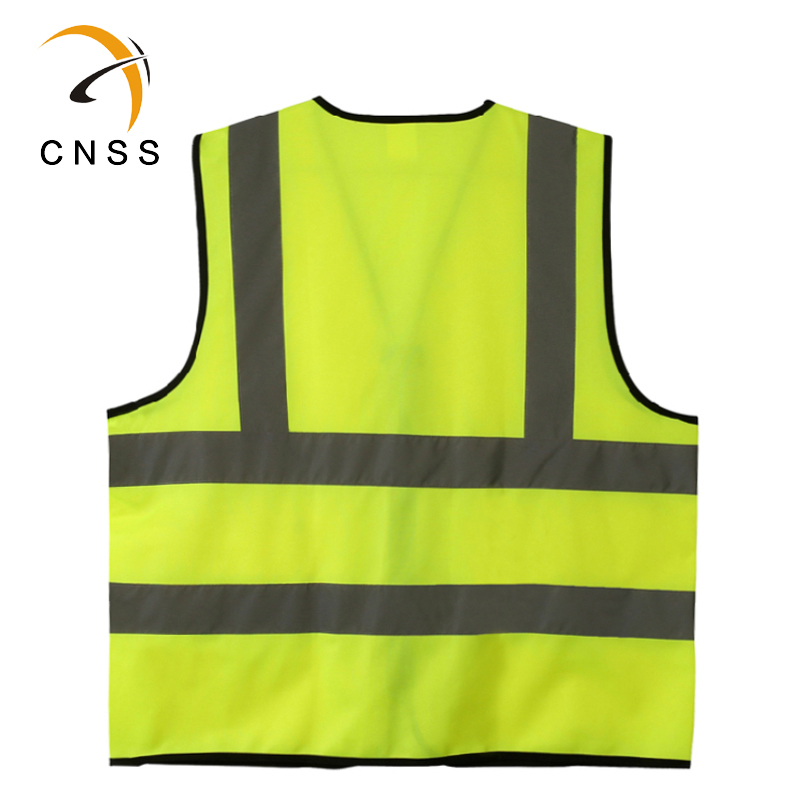 交通环卫施工反光马甲安全背心带口袋